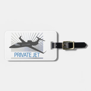 Etiqueta Para Maletas Aviones de jet privado