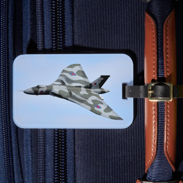 Etiqueta Para Maletas Avro Vulcan B.2 (Anverso In Situ 4)