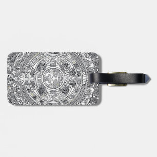 ETIQUETA PARA MALETAS AZTEC O MÉXICO