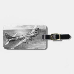 Etiqueta Para Maletas (B-17) Fortaleza Voladora