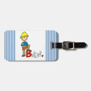 Etiqueta Para Maletas B es de Constructor