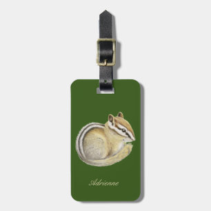 Etiqueta Para Maletas Baby Chipmunk