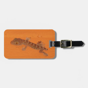 Etiqueta Para Maletas Baby Tokay Gecko