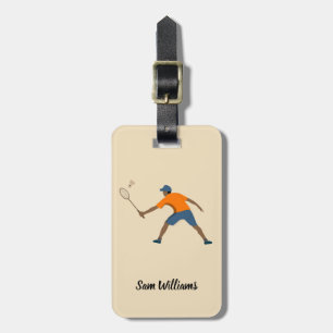Etiqueta Para Maletas Badminton