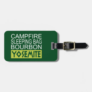 Etiqueta Para Maletas Bag Bourbon Yosemite