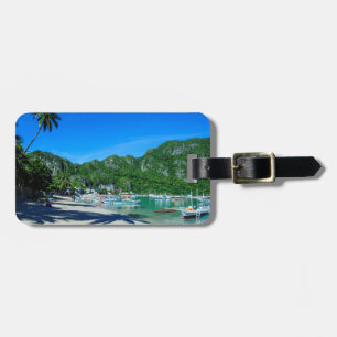 Etiqueta Para Maletas Bahía de El Nido Playa