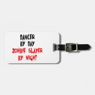 Etiqueta Para Maletas Bailarina Zombie Slayer