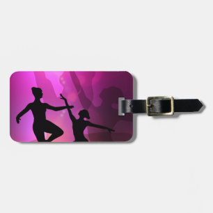 Etiqueta Para Maletas Bailarines de ballet