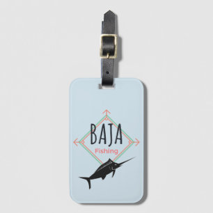 Etiqueta Para Maletas Baja Pescador