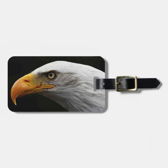 Etiqueta Para Maletas Bald Eagle cd ltcna (Frente Horizontal)