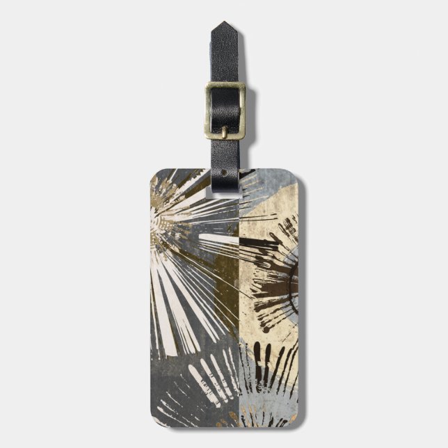 Etiqueta Para Maletas Baldosas de explosión I (Frente Vertical)