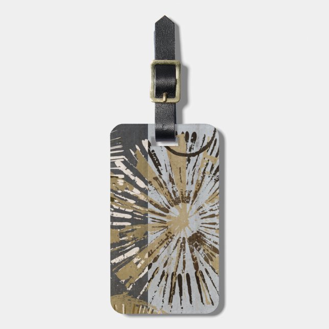 Etiqueta Para Maletas Baldosas de explosión III (Frente Vertical)