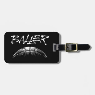 Etiqueta Para Maletas Baller (baloncesto)