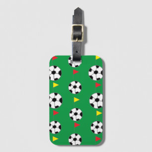 Etiqueta Para Maletas Balón de fútbol
