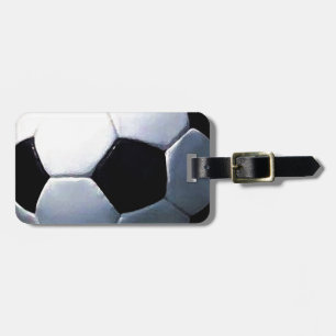 Etiqueta Para Maletas Balón de fútbol