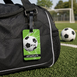 Etiqueta Para Maletas Balón de Fútbol GOAL