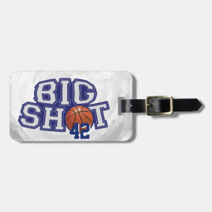 Etiqueta Para Maletas Baloncesto Big Shot