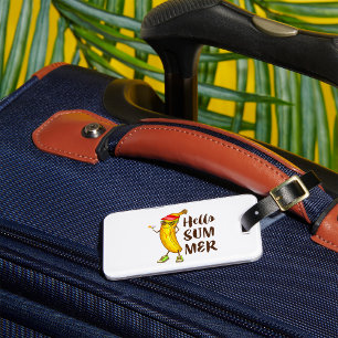 Etiqueta Para Maletas Banana Summer