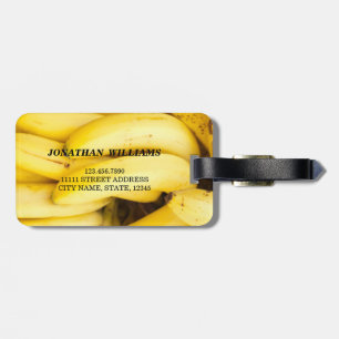 Etiqueta Para Maletas Bananas
