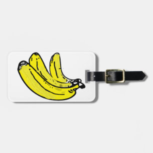 Etiqueta Para Maletas Bananas