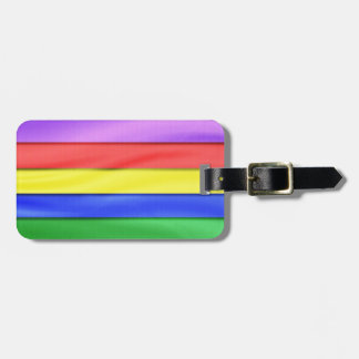 Etiqueta Para Maletas Bandas de arco iris de cinta