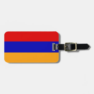Etiqueta Para Maletas Bandera armenia