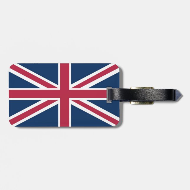 Etiqueta Para Maletas Bandera británica (Atrás Horizontal)