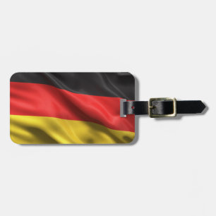 Etiqueta Para Maletas Bandera de Alemania