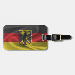 Etiqueta Para Maletas Bandera De Alemania