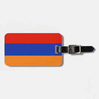 Etiqueta Para Maletas Bandera de Armenia