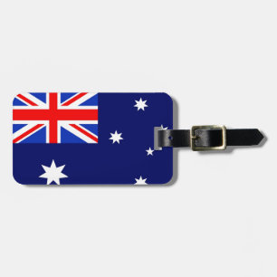 Etiqueta Para Maletas Bandera de Australia