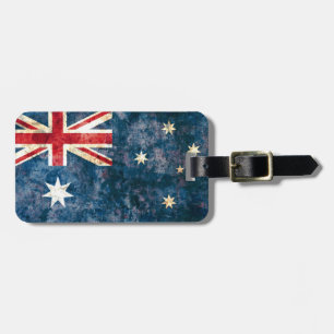 Etiqueta Para Maletas Bandera de Australia