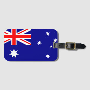 Etiqueta Para Maletas Bandera de Australia