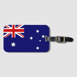 Etiqueta Para Maletas Bandera de Australia