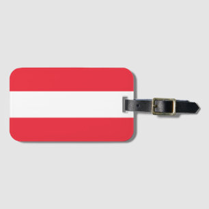 Etiqueta Para Maletas Bandera de Austria