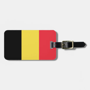 Etiqueta Para Maletas Bandera de Bélgica