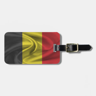 Etiqueta Para Maletas Bandera De Bélgica