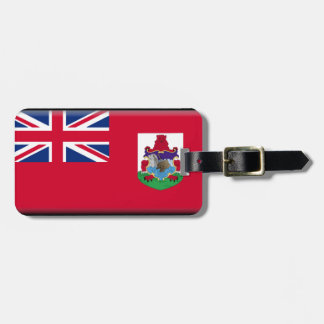 Etiqueta Para Maletas Bandera de Bermudas