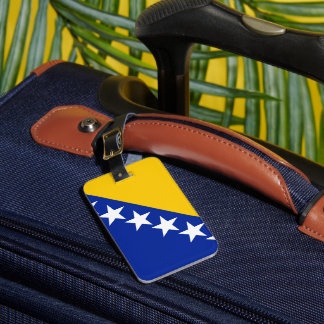 Etiqueta Para Maletas Bandera de BiH