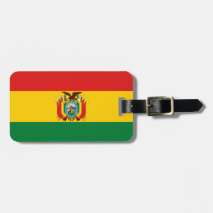 Etiqueta Para Maletas Bandera de Bolivia
