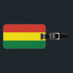 Etiqueta Para Maletas Bandera de Bolivia<br><div class="desc">Bandera de Bolivia</div>
