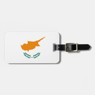 Etiqueta Para Maletas Bandera de Chipre Easy ID Personal