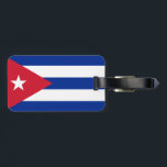 Etiqueta Para Maletas Bandera de Cuba<br><div class="desc">Producto de la bandera de Cuba. El mejor en él es calidad.</div>
