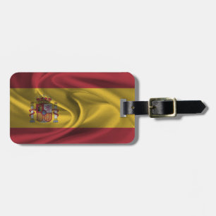 Etiqueta Para Maletas Bandera De España