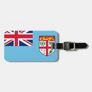 Etiqueta Para Maletas Bandera de Fiyi