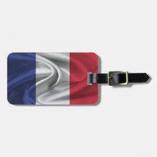 Etiqueta Para Maletas Bandera De Francia