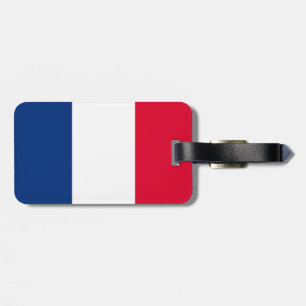 Etiqueta Para Maletas Bandera de Francia