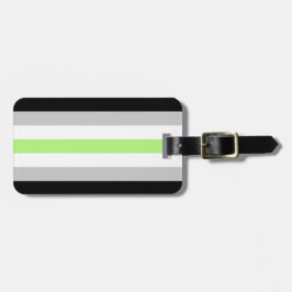 Etiqueta Para Maletas Bandera de género personalizada