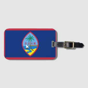 Etiqueta Para Maletas Bandera de Guam