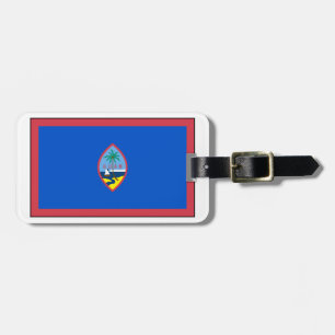 Etiqueta Para Maletas Bandera de Guam